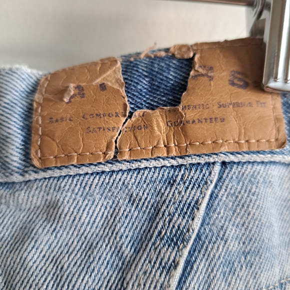 RIDERS by Lee Vintage XL Jeans - light wash high waisted jeans - size 14/16 jean - Picture 9 of 12